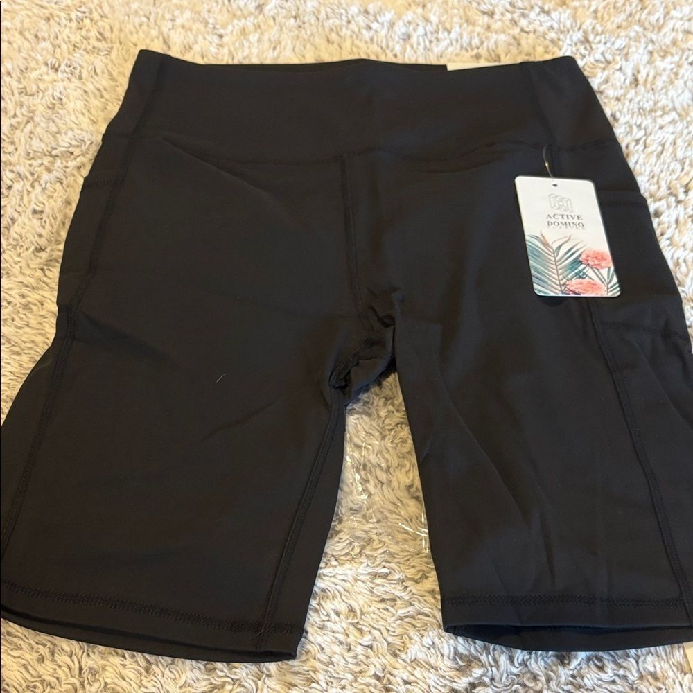 Active Domino Black‎ Bike Shorts